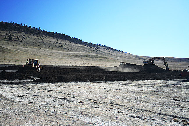 Wellsite reclamation project manged by Eastern Slopes Rangeland Seeds Ltd.